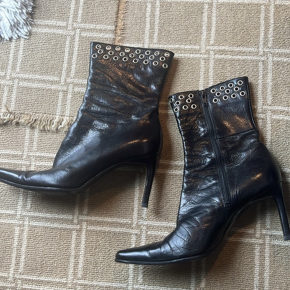 Bebe Black Boot with Rivets - Picture 7 of 7